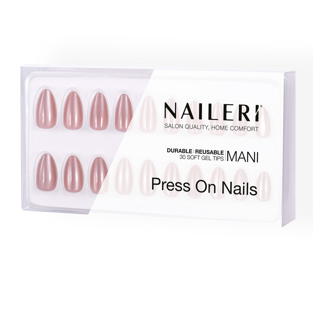 Caramel Cat's Eyes Press On Nails