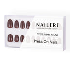 Choco Press On Nails