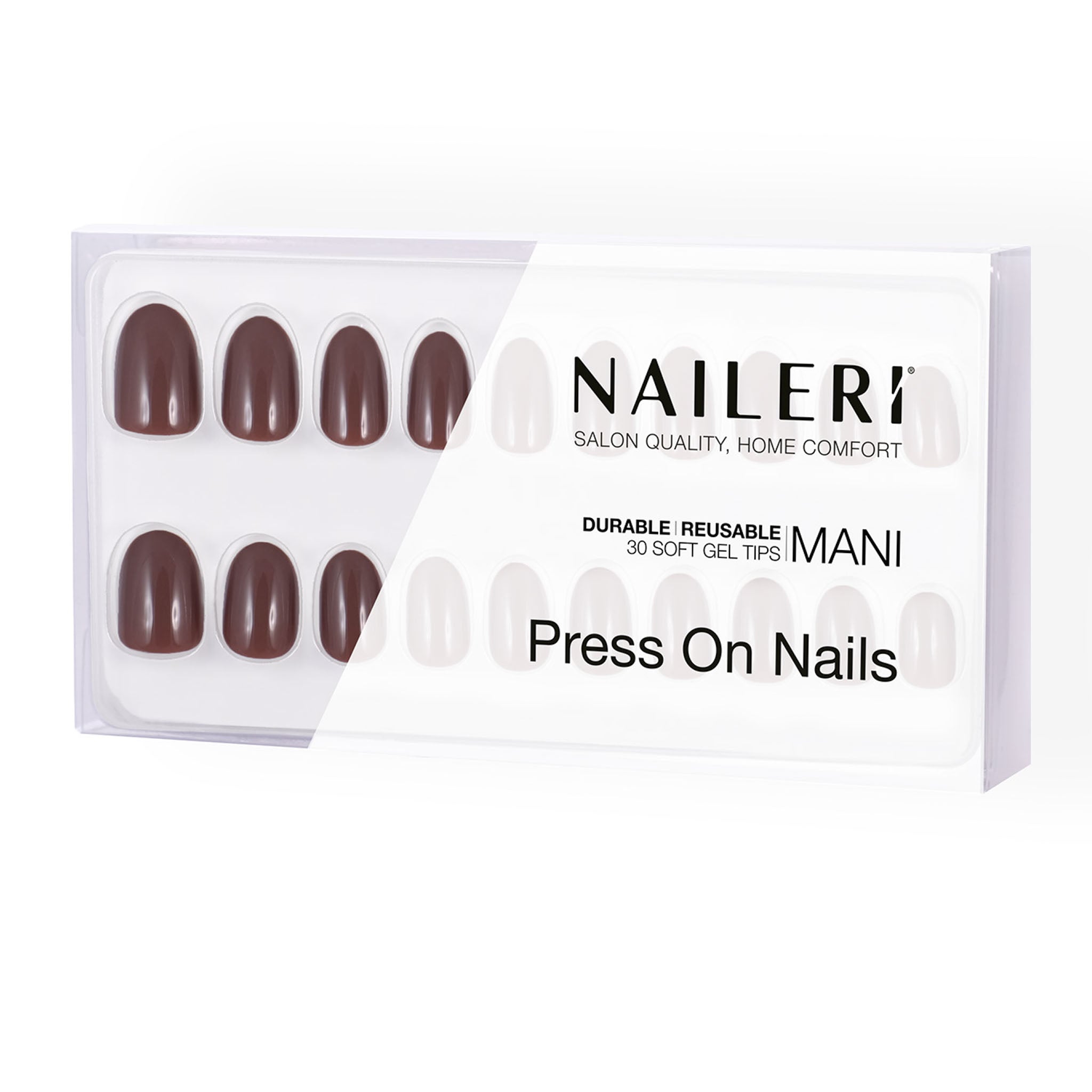 Choco Press On Nails