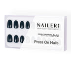 Green Noir Press On Nails