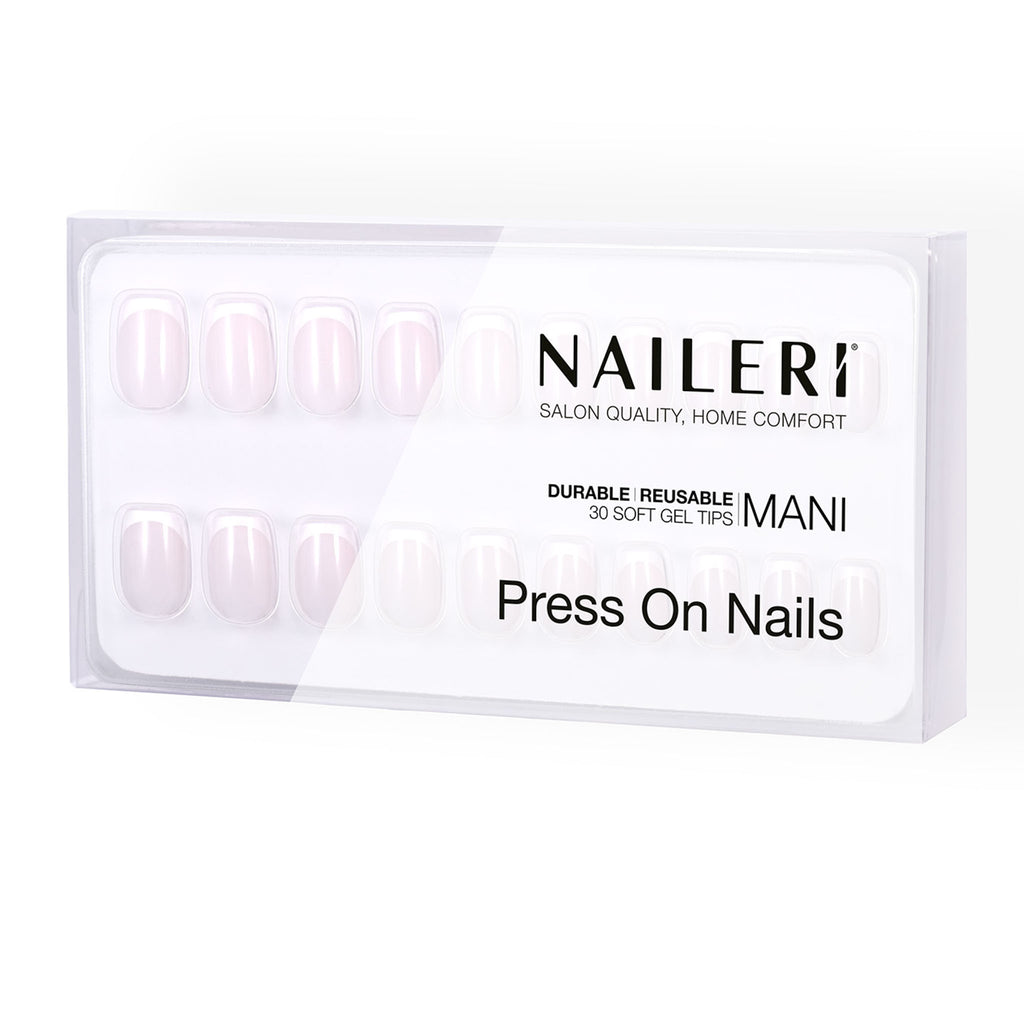 Latte French Press On Nails