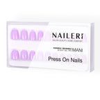 Lilac Press On Nails