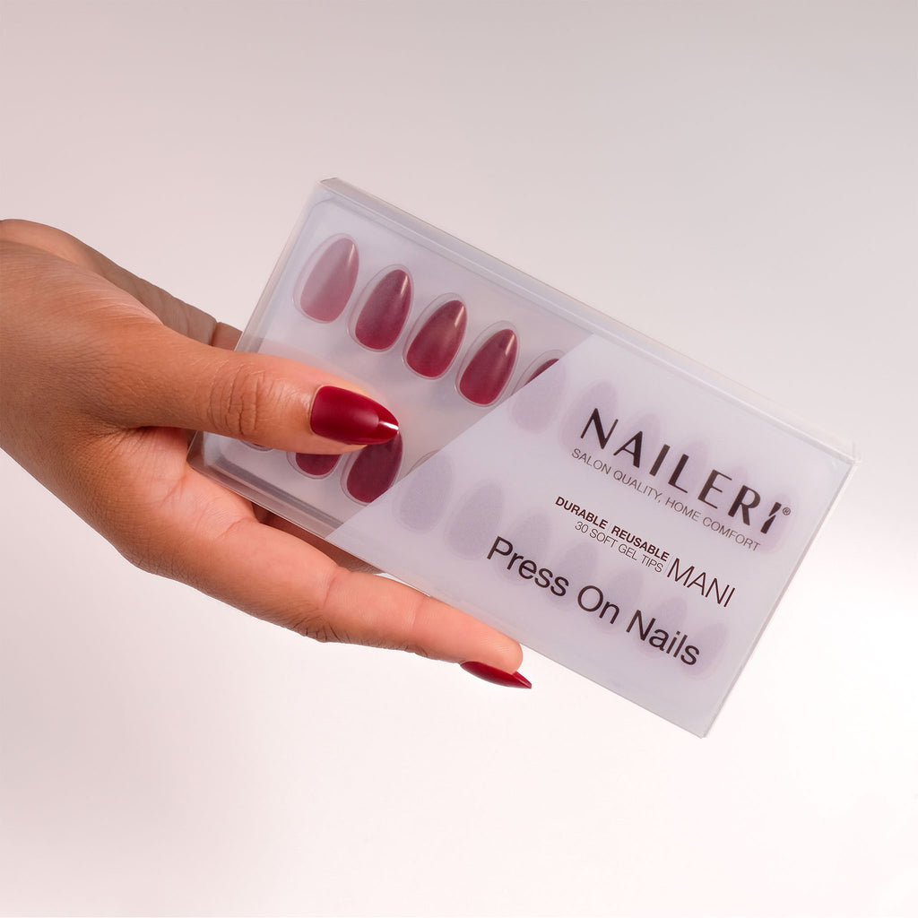 Lipstick Press On Nails
