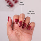Lipstick Press On Nails