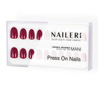 Passion Red Press On Nails
