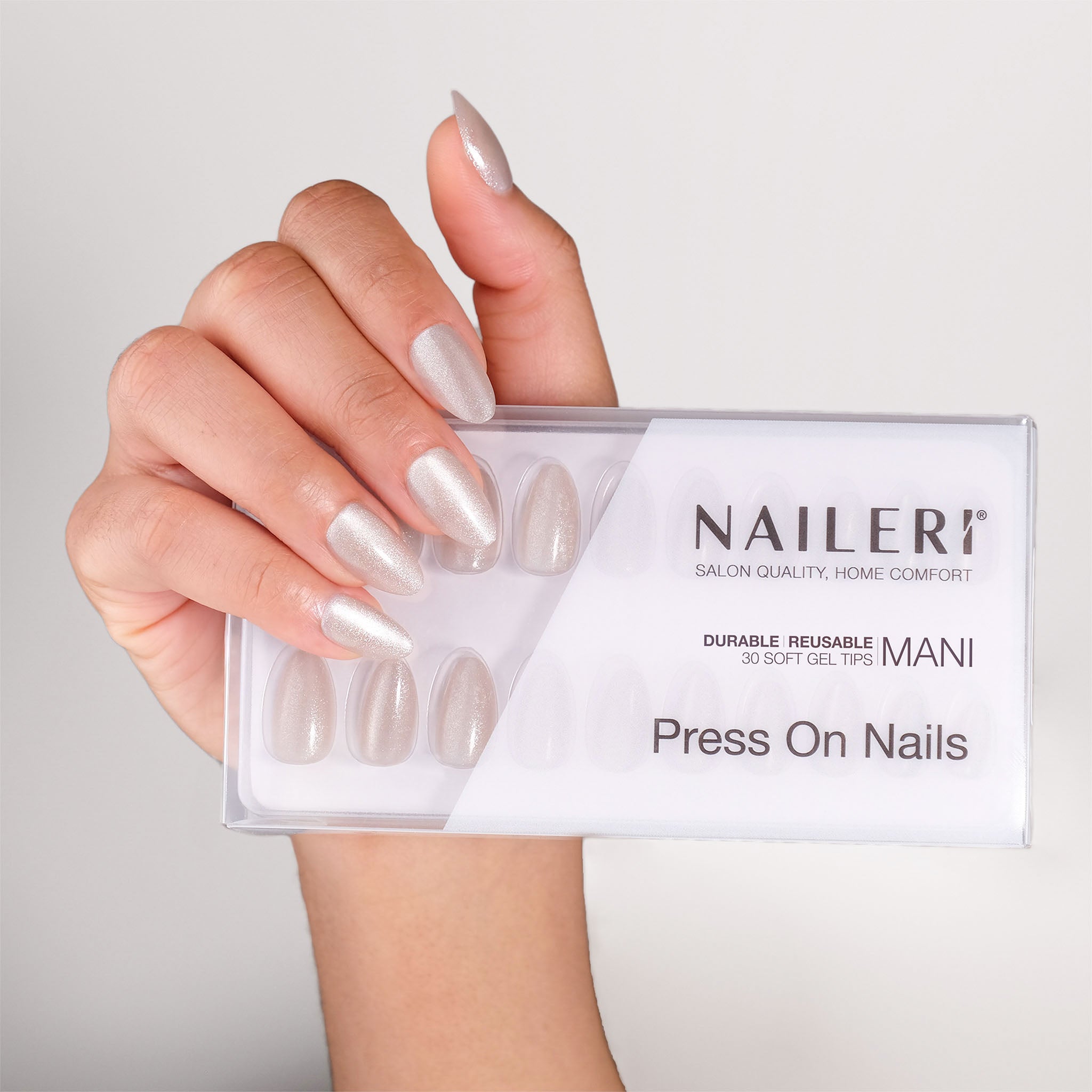 Satin Cat's Eyes Press On Nails
