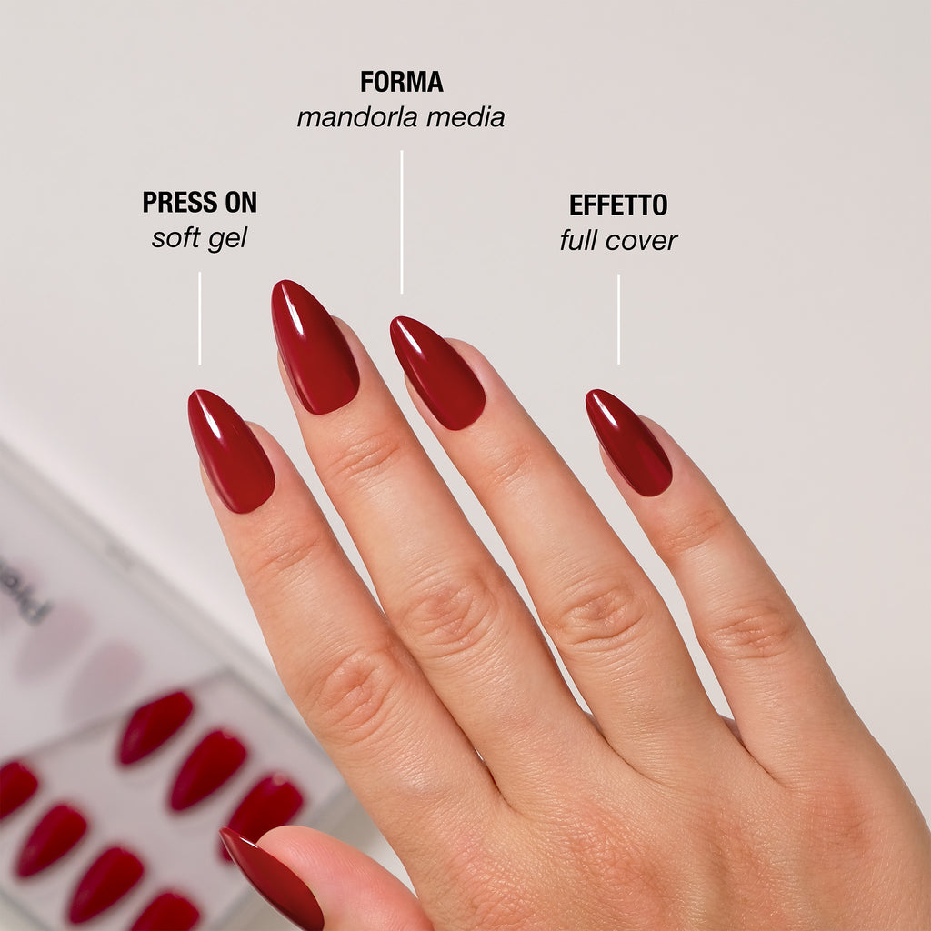 Scarlet Press On Nails