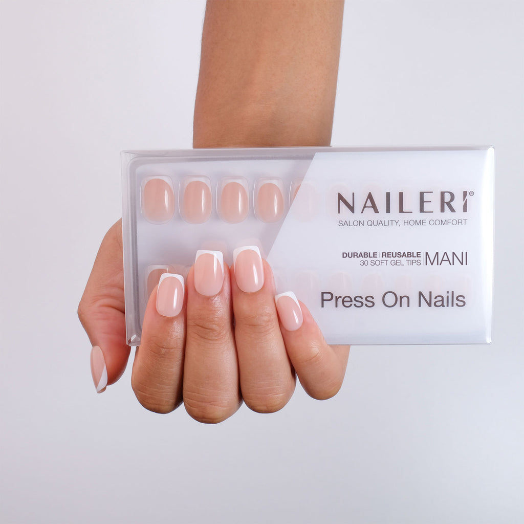 Short French Press On Nails