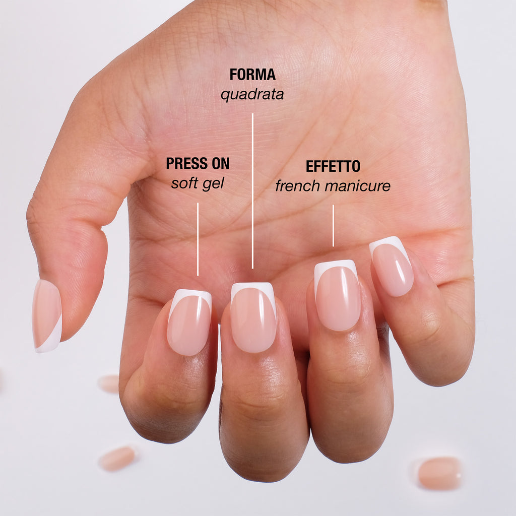 Short French Press On Nails