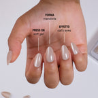 Silk Cat's Eyes Press On Nails