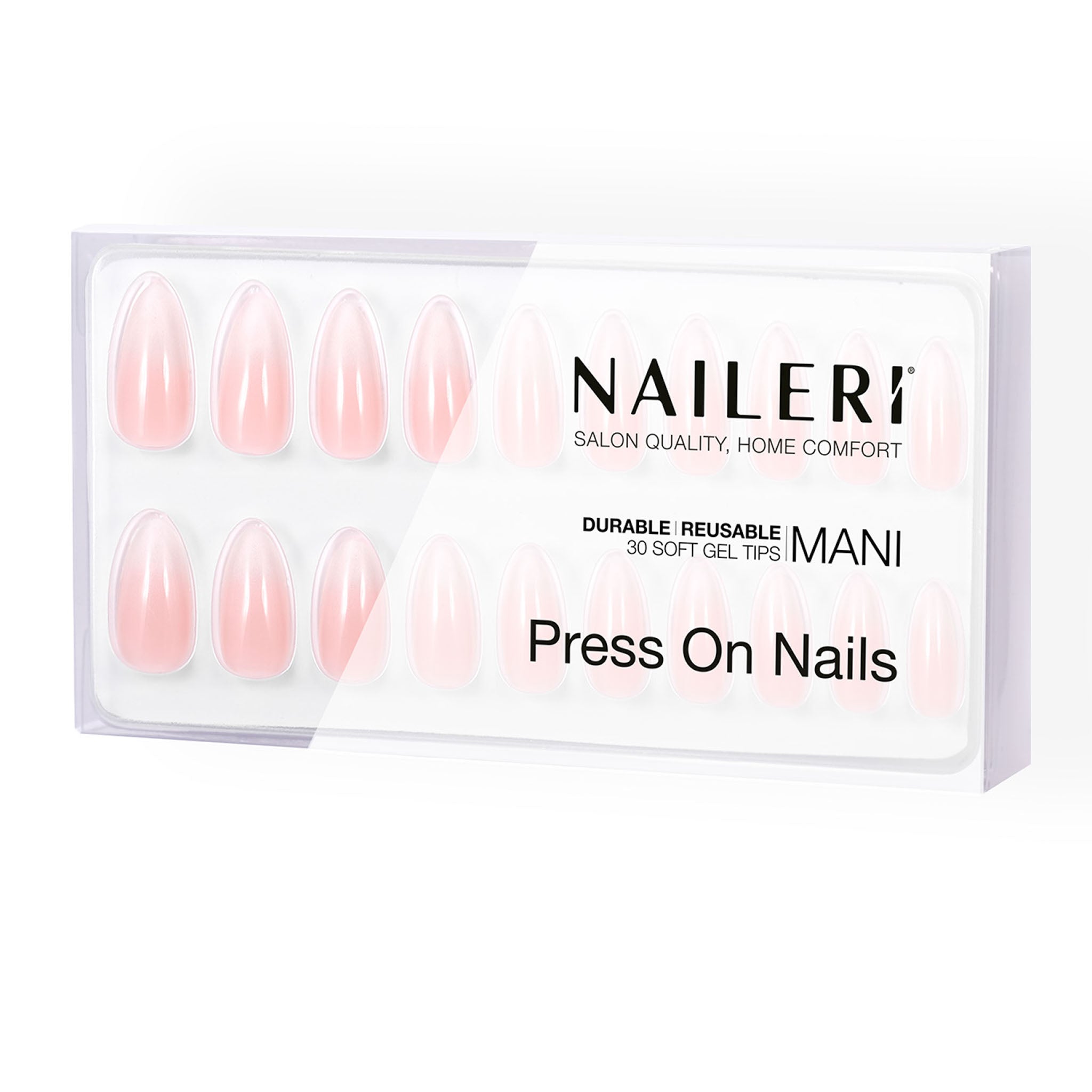 Soft Babyboomer Press On Nails