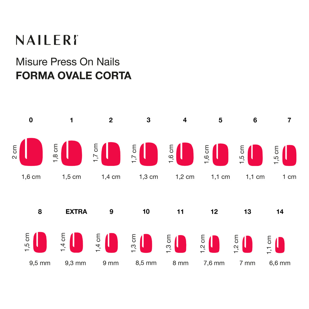 Red Carpet Glazed Press On Nails