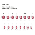 Glamour Cat's Eyes Press On Nails