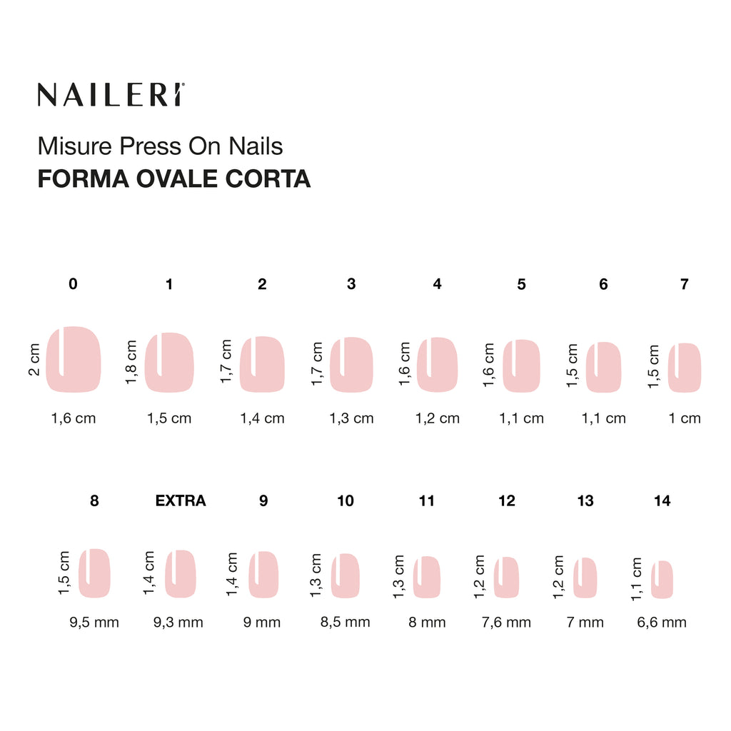 Clean Girl Press On Nails