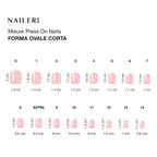 Clean Girl Press On Nails