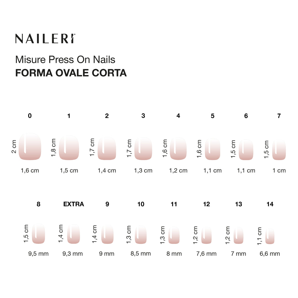 Natural Babyboomer Press On Nails