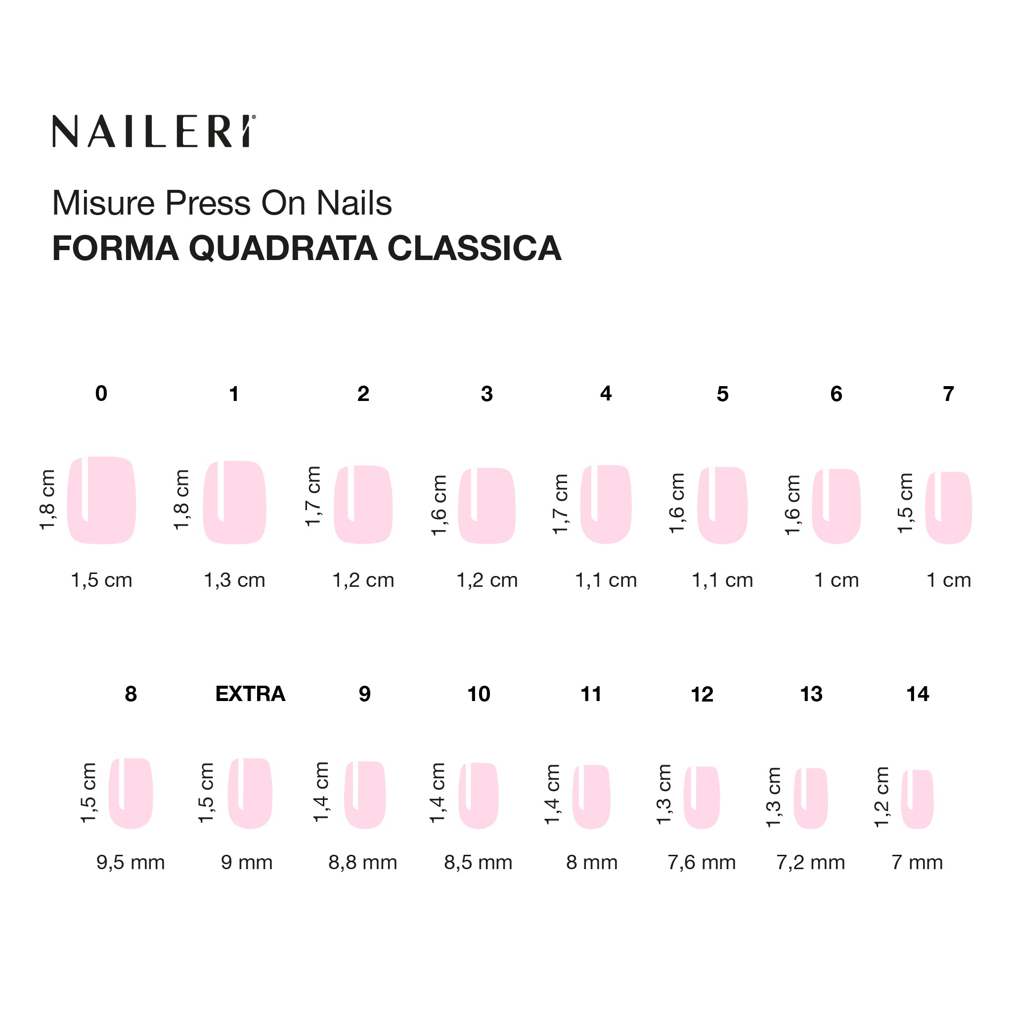 Pink Glazed Press On Nails