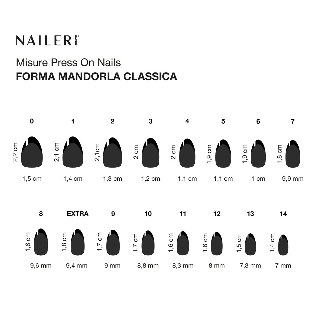 Duo Black Press On Nails