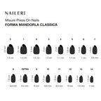 Duo Black Press On Nails
