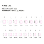 Ballerina Cat's Eyes Press On Nails