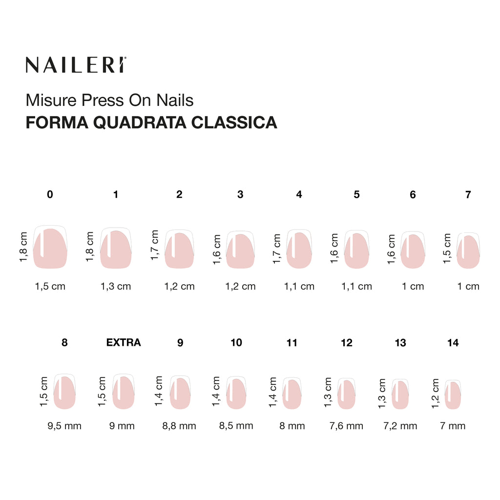 Short French Press On Nails