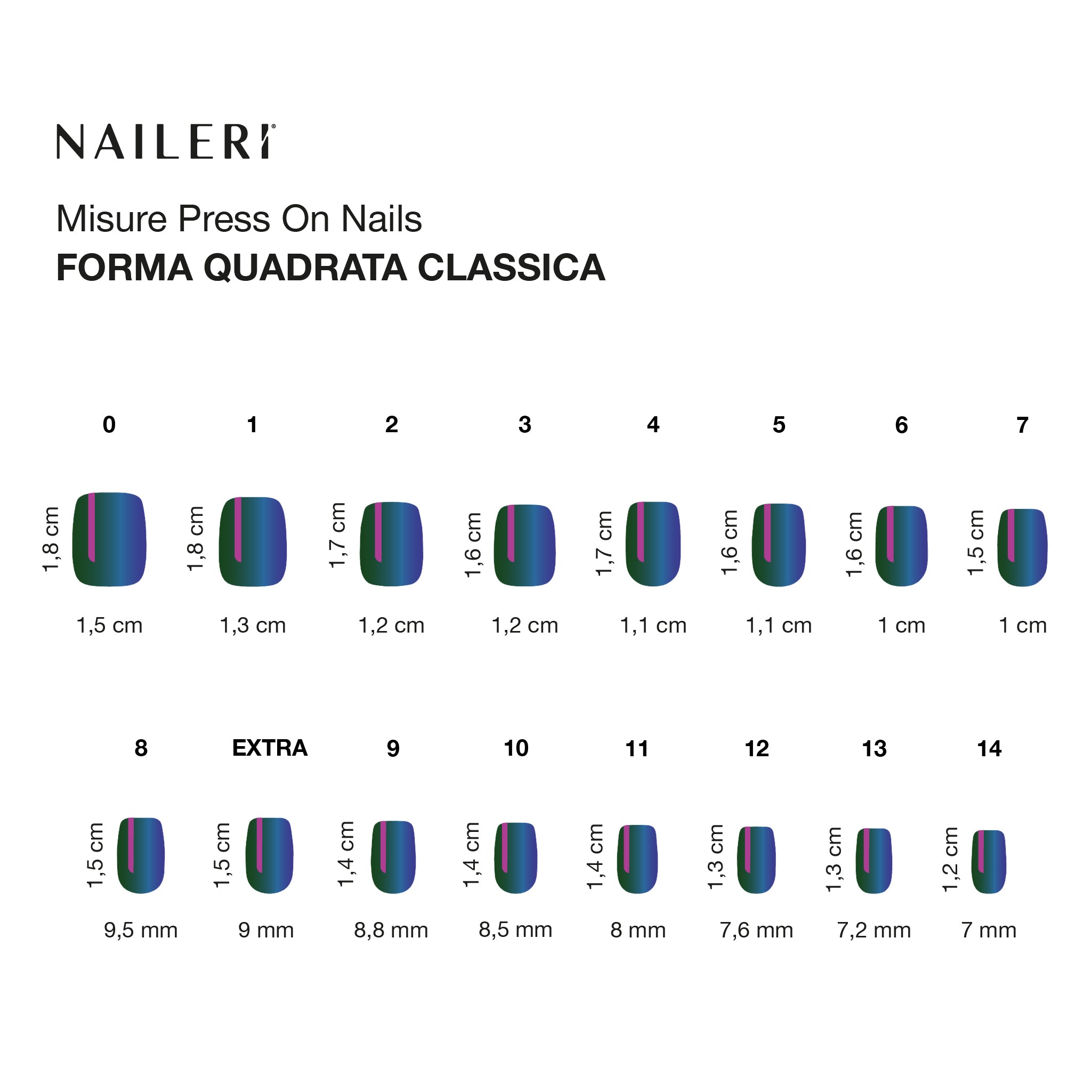 Aurora Press On Nails