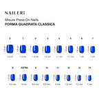 Blues Press On Nails