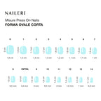 Torquoise Press On Nails