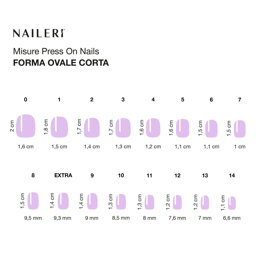 Lilac Press On Nails