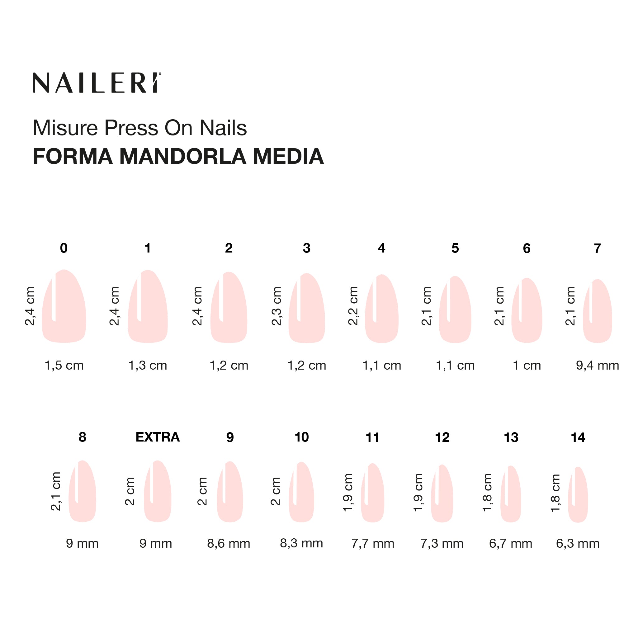 Skin Glazed Press On Nails