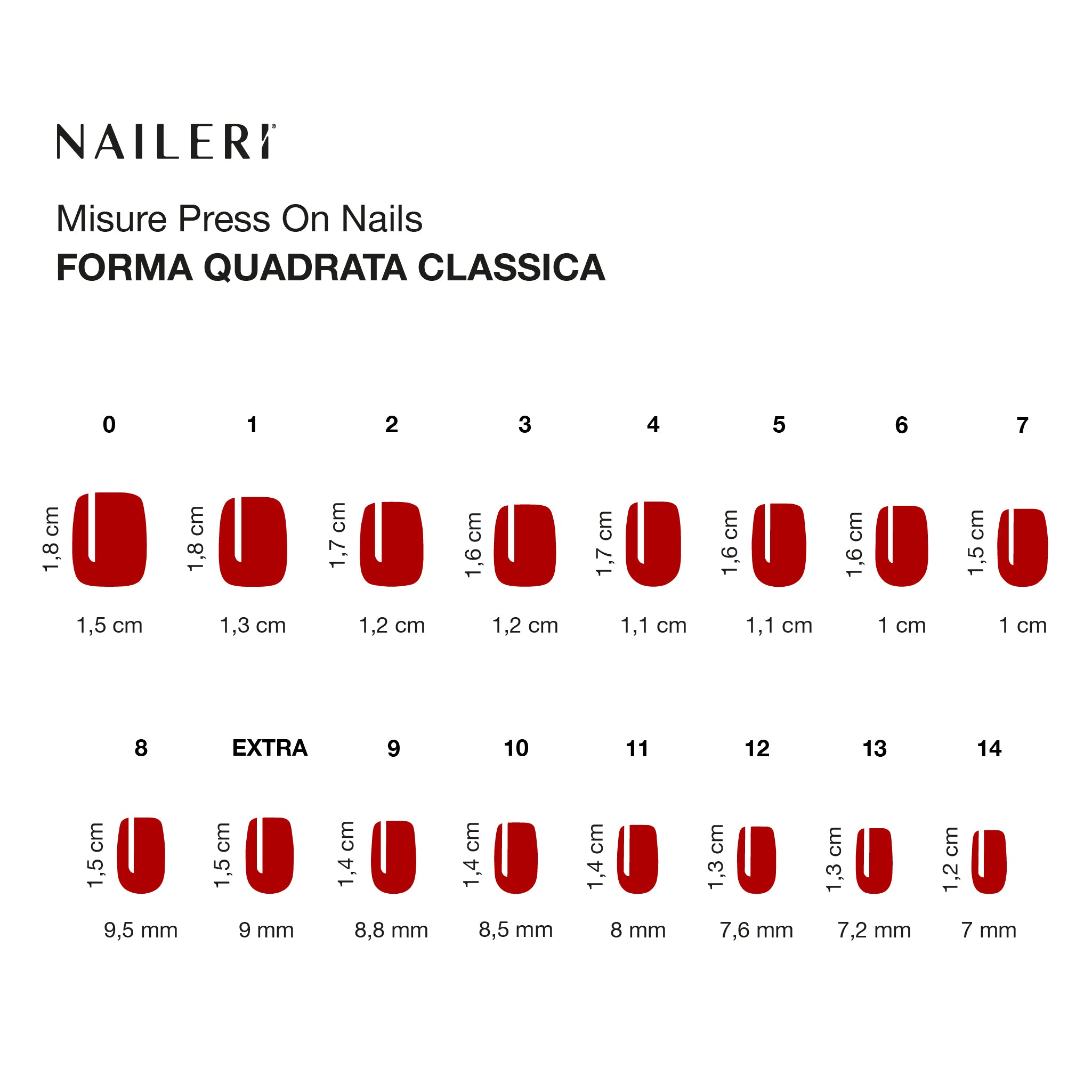 Scarlet Press On Nails