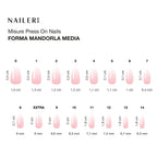 Soft Babyboomer Press On Nails