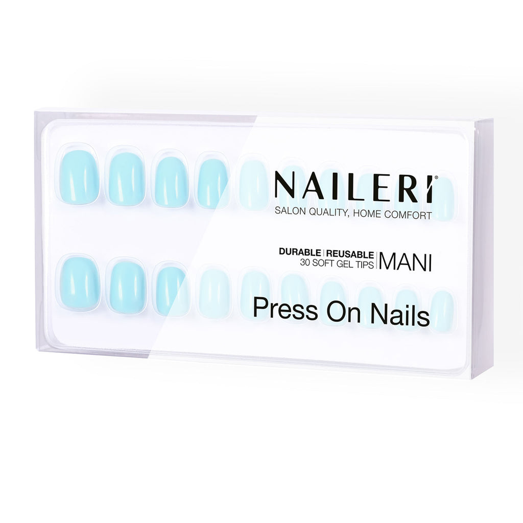 Torquoise Press On Nails