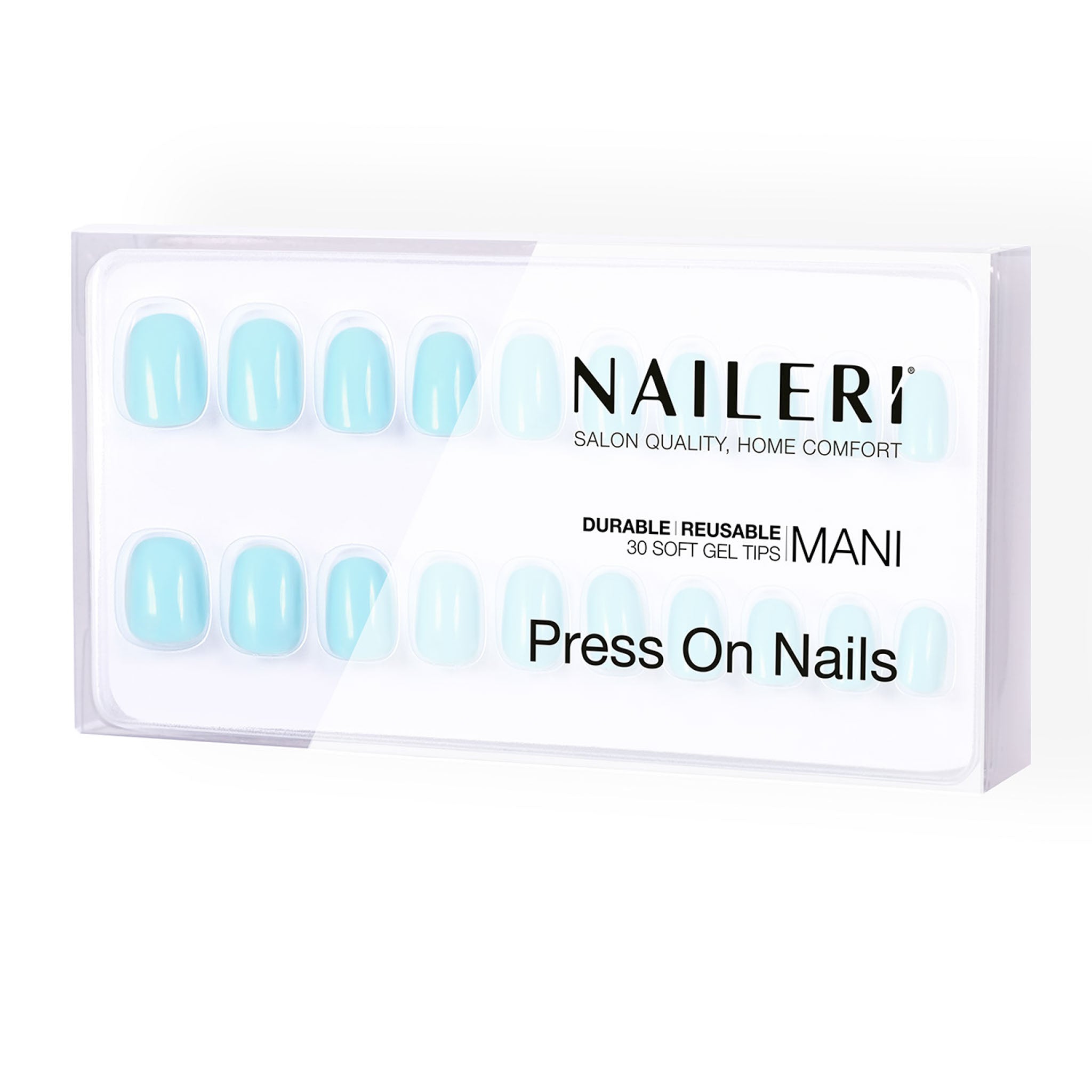 Torquoise Press On Nails
