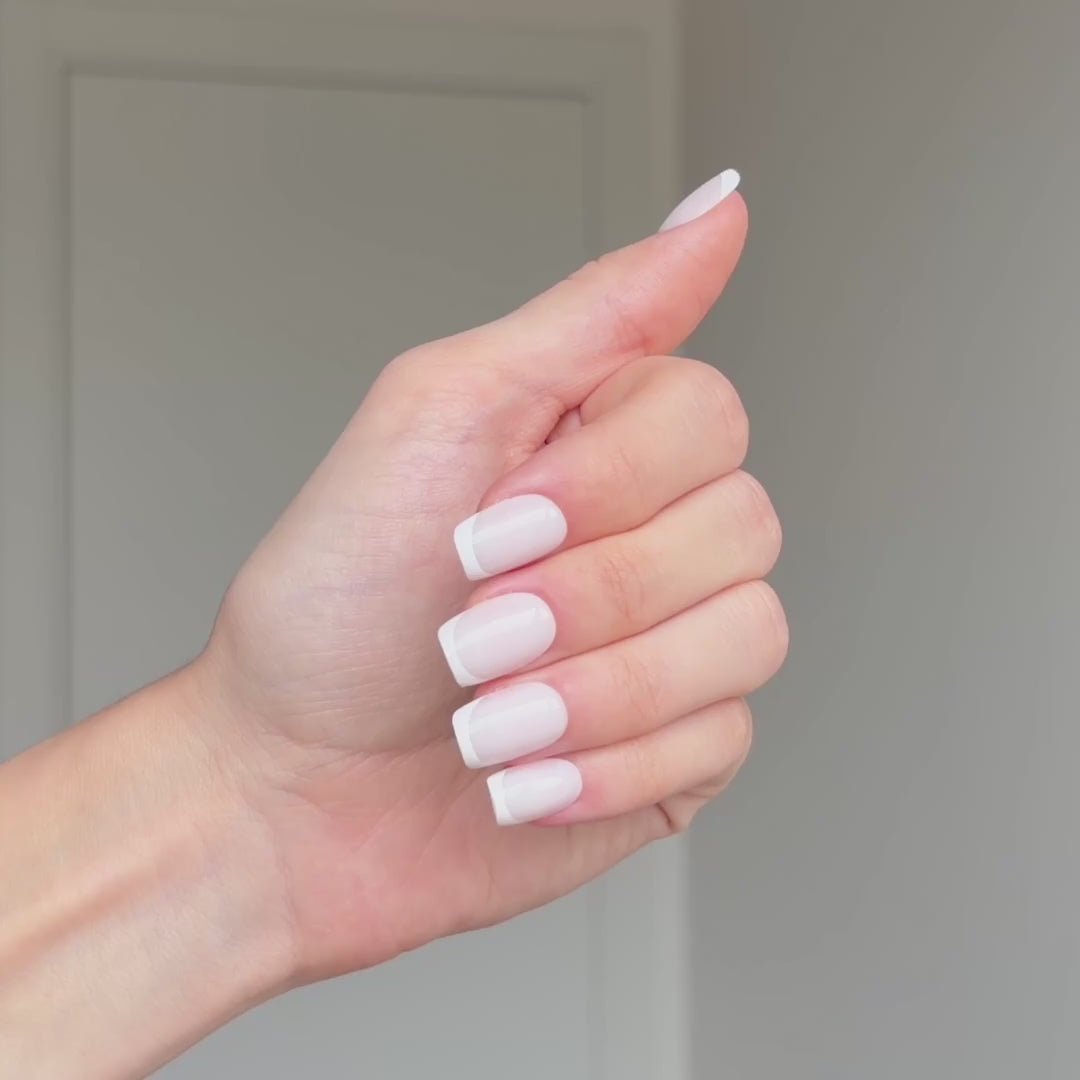 Latte French Press On Nails