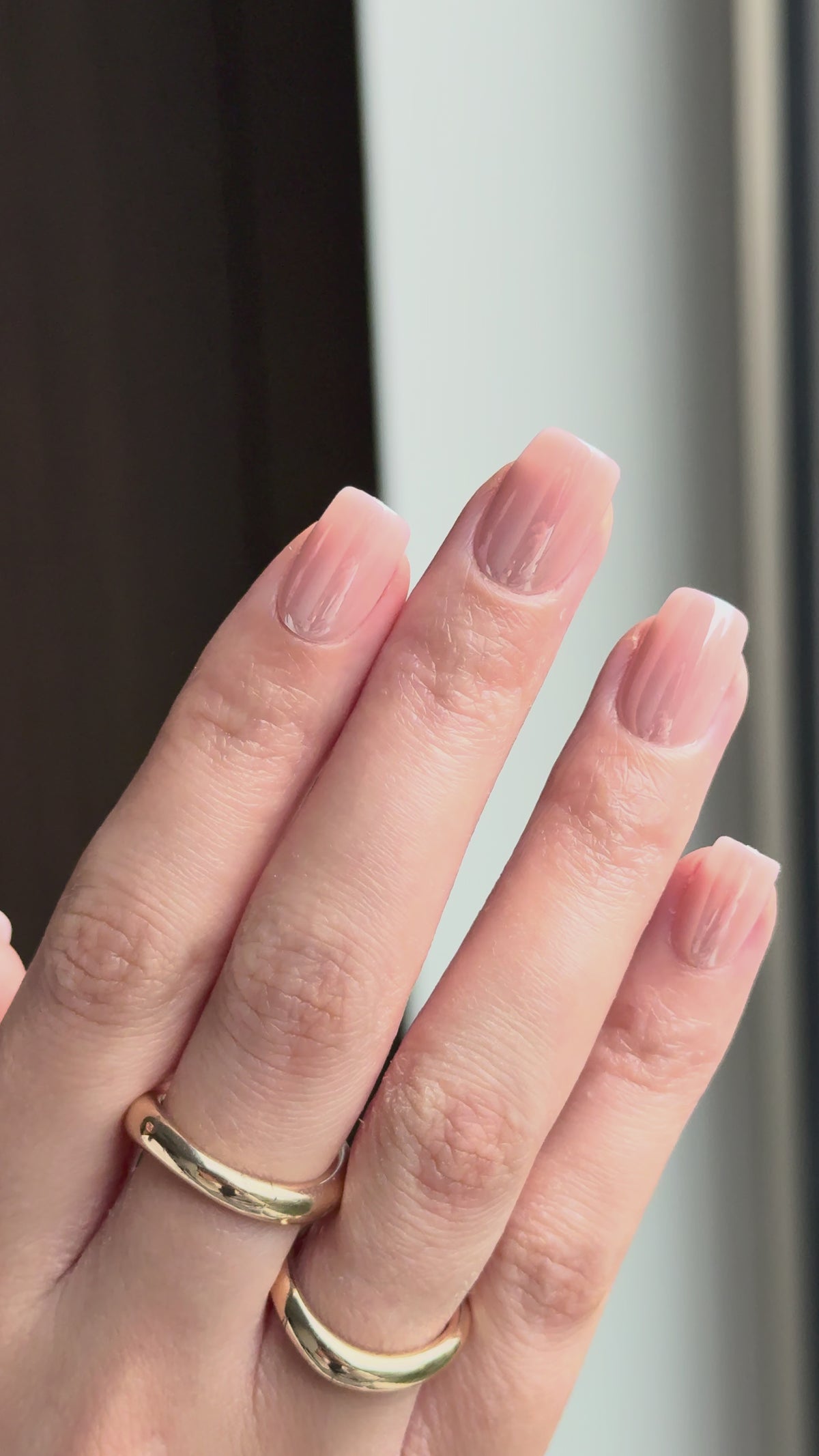 Nude Glazed quadrata medio corta