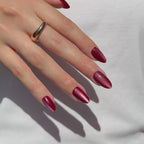 Video di applicazione delle press on nails Berry Cat's Eyes
