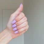 Lilac Press On Nails