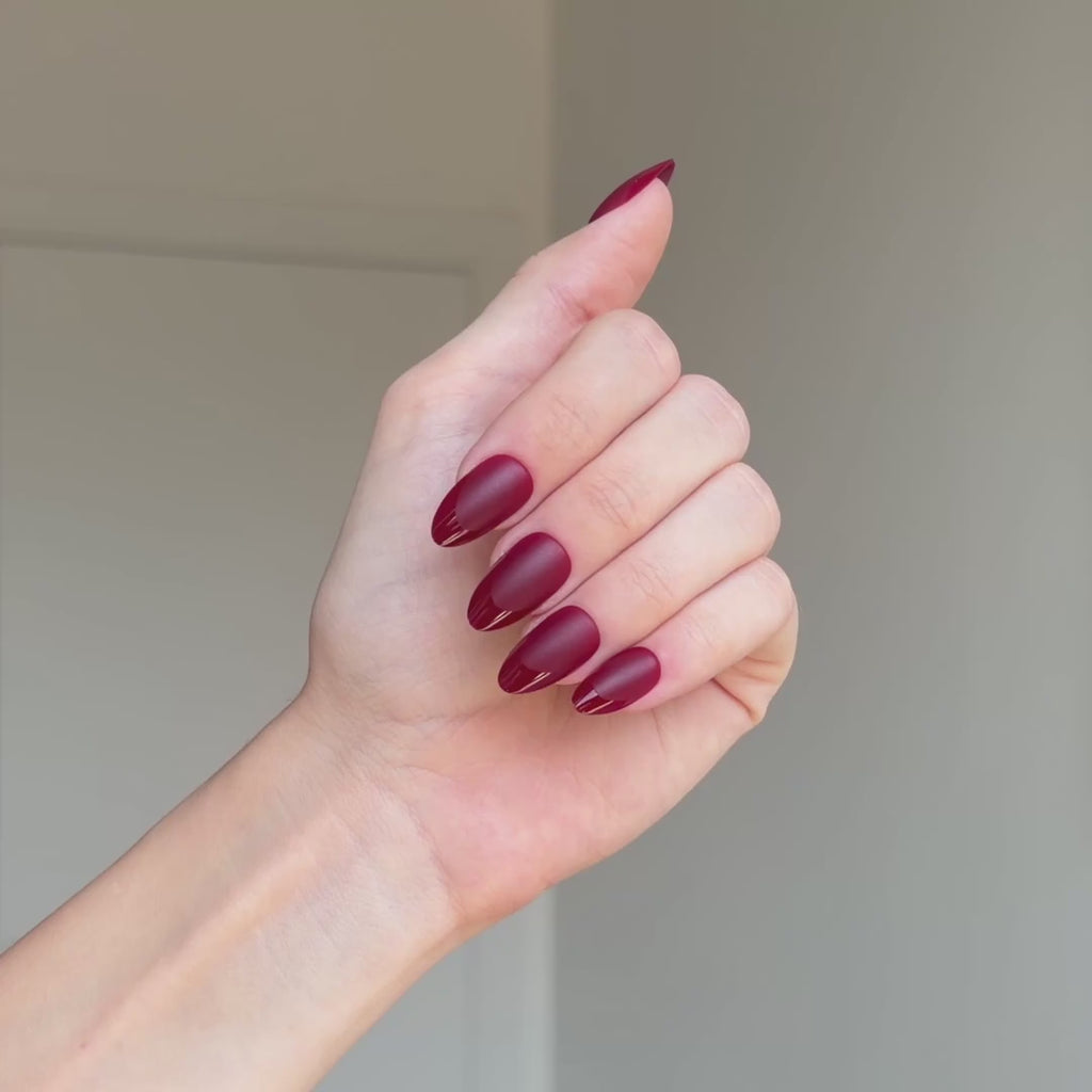 Lipstick Press On Nails