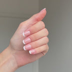 Rose French Press On Nails