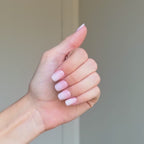 Pink Babyboomer Press On Nails