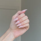 Skin Glazed Press On Nails