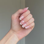 Glossy French Press On Nails