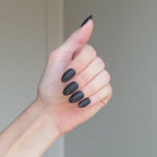 Duo Black Press On Nails